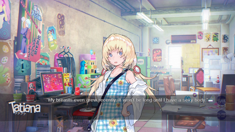 Illustration for article titled This Sexy Sci-Fi Game Was Embarrassing But Fun Until It Started Sexualizing a Middle Schooler